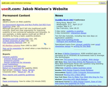 LE site de Jakob Nielsen